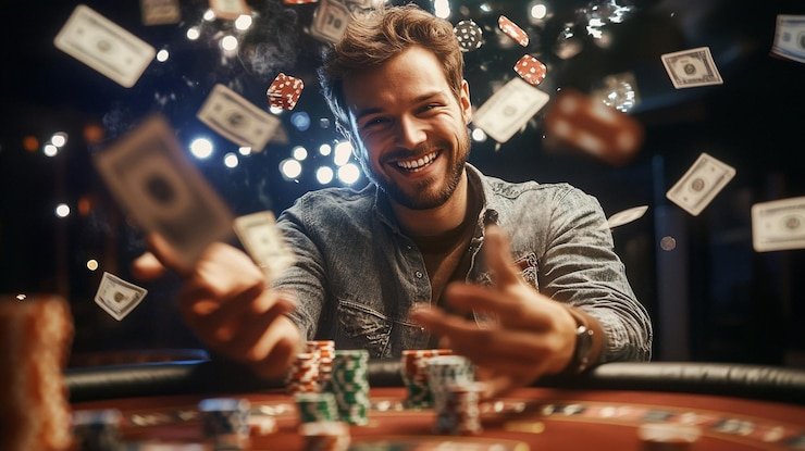 Hình ảnh bàn live casino sôi động với dealer chuyên nghiệp